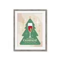 Picture of Holiday Cranberry Champagne _GroupedProduct_Rectangle_Portrait_Framed_Matted_