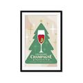 Picture of Holiday Cranberry Champagne _GroupedProduct_Rectangle_Portrait_Framed_Matted_