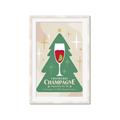 Picture of Holiday Cranberry Champagne _GroupedProduct_Rectangle_Portrait_Framed_Matted_