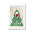 Picture of Holiday Cranberry Champagne _GroupedProduct_Rectangle_Portrait_Framed_Matted_