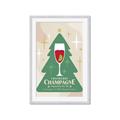 Picture of Holiday Cranberry Champagne _GroupedProduct_Rectangle_Portrait_Framed_Matted_