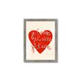 Picture of Je T'aime _GroupedProduct_Rectangle_Portrait_Framed_Matted_