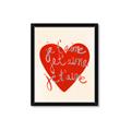 Picture of Je T'aime _GroupedProduct_Rectangle_Portrait_Framed_Matted_