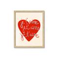 Picture of Je T'aime _GroupedProduct_Rectangle_Portrait_Framed_Matted_