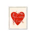 Picture of Je T'aime _GroupedProduct_Rectangle_Portrait_Framed_Matted_