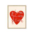 Picture of Je T'aime _GroupedProduct_Rectangle_Portrait_Framed_Matted_