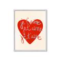 Picture of Je T'aime _GroupedProduct_Rectangle_Portrait_Framed_Matted_