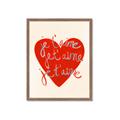 Picture of Je T'aime _GroupedProduct_Rectangle_Portrait_Framed_Matted_