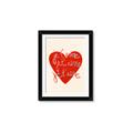 Picture of Je T'aime _GroupedProduct_Rectangle_Portrait_Framed_Matted_