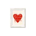 Picture of Je T'aime _GroupedProduct_Rectangle_Portrait_Framed_Matted_