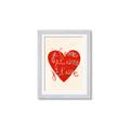 Picture of Je T'aime _GroupedProduct_Rectangle_Portrait_Framed_Matted_