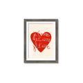 Picture of Je T'aime _GroupedProduct_Rectangle_Portrait_Framed_Matted_