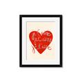 Picture of Je T'aime _GroupedProduct_Rectangle_Portrait_Framed_Matted_