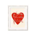 Picture of Je T'aime _GroupedProduct_Rectangle_Portrait_Framed_Matted_