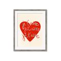 Picture of Je T'aime _GroupedProduct_Rectangle_Portrait_Framed_Matted_