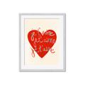 Picture of Je T'aime _GroupedProduct_Rectangle_Portrait_Framed_Matted_