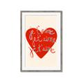 Picture of Je T'aime _GroupedProduct_Rectangle_Portrait_Framed_Matted_