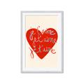 Picture of Je T'aime _GroupedProduct_Rectangle_Portrait_Framed_Matted_