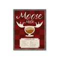 Picture of Moose Milk Recipe _GroupedProduct_Rectangle_Portrait_Framed_Matted_