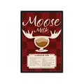 Picture of Moose Milk Recipe _GroupedProduct_Rectangle_Portrait_Framed_Matted_