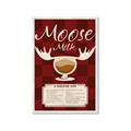 Picture of Moose Milk Recipe _GroupedProduct_Rectangle_Portrait_Framed_Matted_