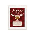 Picture of Moose Milk Recipe _GroupedProduct_Rectangle_Portrait_Framed_Matted_