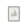 Picture of Winter Wonderland Trees _GroupedProduct_Rectangle_Portrait_Framed_Matted_