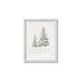 Picture of Winter Wonderland Trees _GroupedProduct_Rectangle_Portrait_Framed_Matted_