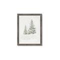 Picture of Winter Wonderland Trees _GroupedProduct_Rectangle_Portrait_Framed_Matted_