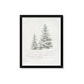 Picture of Winter Wonderland Trees _GroupedProduct_Rectangle_Portrait_Framed_Matted_
