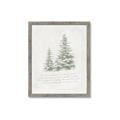 Picture of Winter Wonderland Trees _GroupedProduct_Rectangle_Portrait_Framed_Matted_