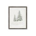 Picture of Winter Wonderland Trees _GroupedProduct_Rectangle_Portrait_Framed_Matted_