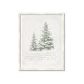 Picture of Winter Wonderland Trees _GroupedProduct_Rectangle_Portrait_Framed_Matted_