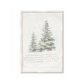 Picture of Winter Wonderland Trees _GroupedProduct_Rectangle_Portrait_Framed_Matted_