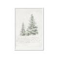 Picture of Winter Wonderland Trees _GroupedProduct_Rectangle_Portrait_Framed_Matted_