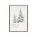 Picture of Winter Wonderland Trees _GroupedProduct_Rectangle_Portrait_Framed_Matted_