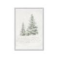 Picture of Winter Wonderland Trees _GroupedProduct_Rectangle_Portrait_Framed_Matted_