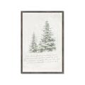 Picture of Winter Wonderland Trees _GroupedProduct_Rectangle_Portrait_Framed_Matted_