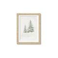 Picture of Winter Wonderland Trees _GroupedProduct_Rectangle_Portrait_Framed_Matted_