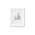 Picture of Winter Wonderland Trees _GroupedProduct_Rectangle_Portrait_Framed_Matted_
