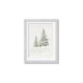 Picture of Winter Wonderland Trees _GroupedProduct_Rectangle_Portrait_Framed_Matted_