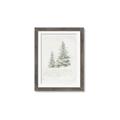Picture of Winter Wonderland Trees _GroupedProduct_Rectangle_Portrait_Framed_Matted_