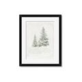 Picture of Winter Wonderland Trees _GroupedProduct_Rectangle_Portrait_Framed_Matted_