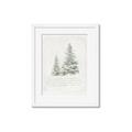 Picture of Winter Wonderland Trees _GroupedProduct_Rectangle_Portrait_Framed_Matted_