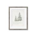 Picture of Winter Wonderland Trees _GroupedProduct_Rectangle_Portrait_Framed_Matted_