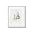 Picture of Winter Wonderland Trees _GroupedProduct_Rectangle_Portrait_Framed_Matted_