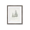 Picture of Winter Wonderland Trees _GroupedProduct_Rectangle_Portrait_Framed_Matted_