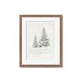 Picture of Winter Wonderland Trees _GroupedProduct_Rectangle_Portrait_Framed_Matted_