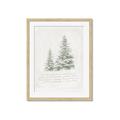 Picture of Winter Wonderland Trees _GroupedProduct_Rectangle_Portrait_Framed_Matted_