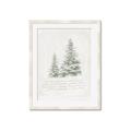 Picture of Winter Wonderland Trees _GroupedProduct_Rectangle_Portrait_Framed_Matted_